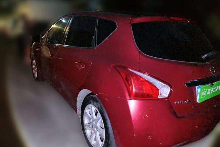 Used Nissan Tiida 2011 1.6L CVT Comfort Model Rear Left 45 Deg
