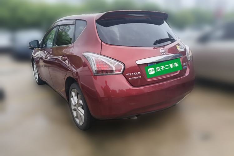 Used Nissan Tiida 2011 1.6T M-CVT Cool Edition Rear Left 45 Deg