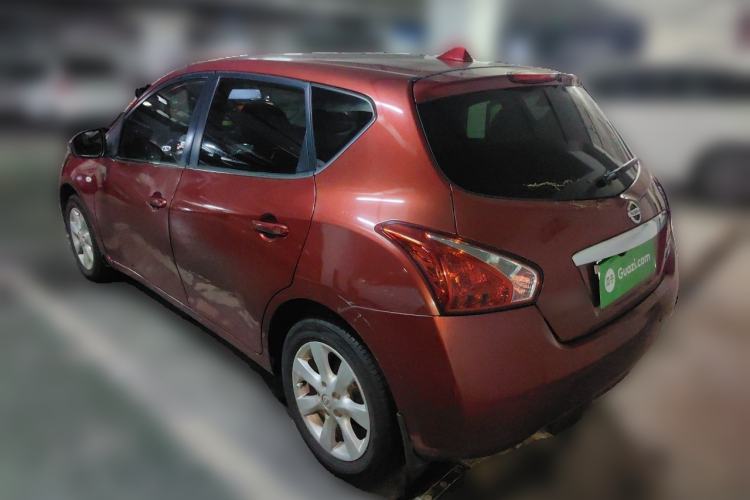 Used Nissan Tiida 2011 1.6L CVT Smart Version Rear Left 45 Deg