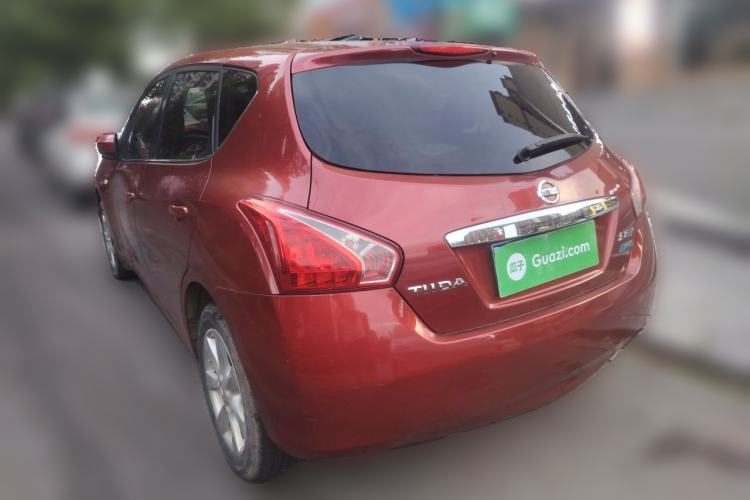 Used Nissan Tiida 2011 1.6L CVT Comfort Model Rear Left 45 Deg