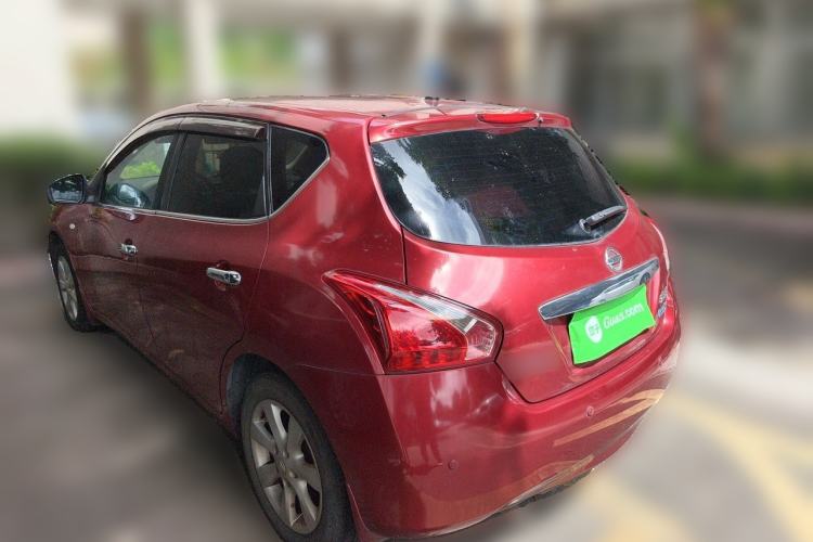 Used Nissan Tiida 2011 1.6L CVT Smart Version Rear Left 45 Deg