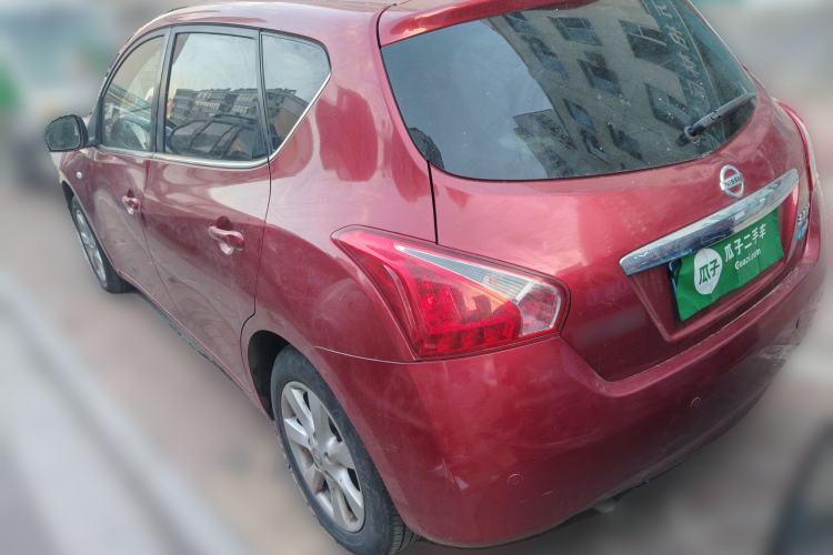 Used Nissan Tiida 2011 1.6L CVT Smart Version Rear Left 45 Deg