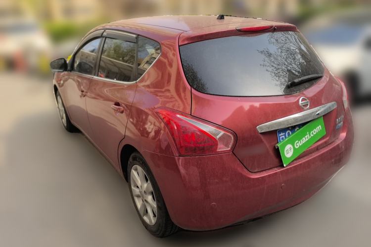 Used Nissan Tiida 2011 1.6L CVT Smart Version Rear Left 45 Deg