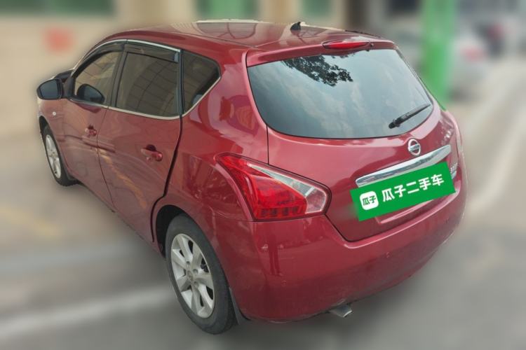 Used Nissan Tiida 2011 1.6L CVT Comfort Model Rear Left 45 Deg
