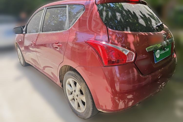 Used Nissan Tiida 2011 1.6L CVT Smart Version Rear Left 45 Deg