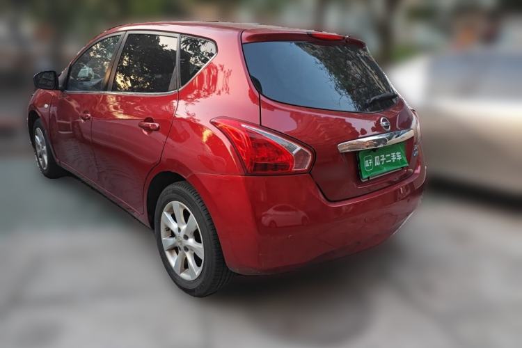 Used Nissan Tiida 2011 1.6L CVT Smart Version Rear Left 45 Deg
