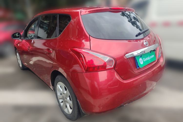 Used Nissan Tiida 2011 1.6L CVT Smart Version Rear Left 45 Deg
