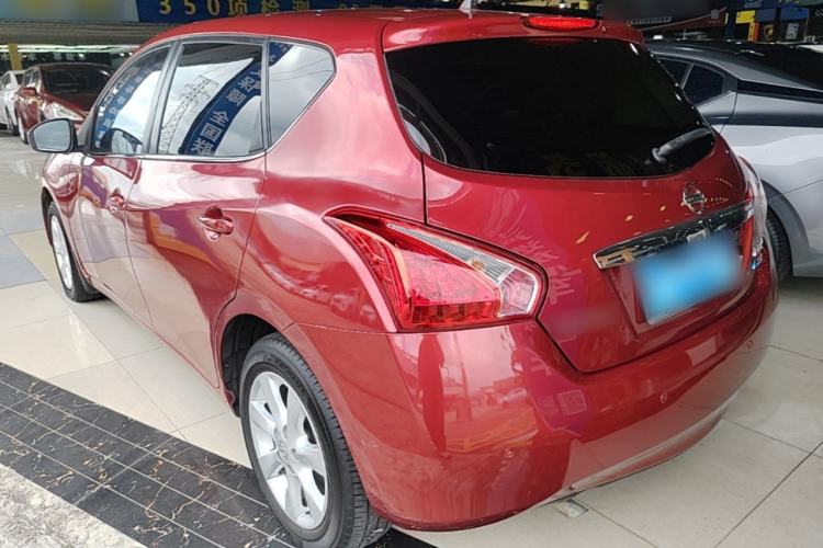 Used Nissan Tiida 2011 1.6L CVT Smart Version Rear Left 45 Deg