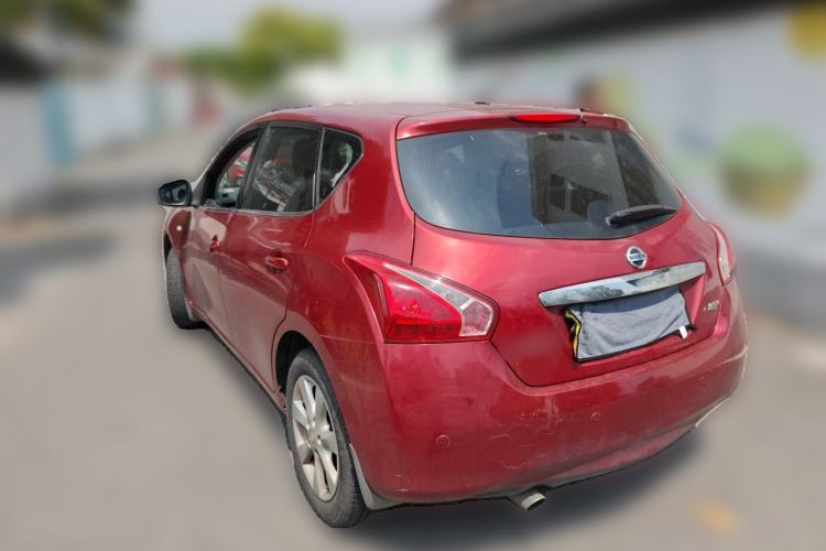Used Nissan Tiida 2011 1.6L CVT Smart Version Rear Left 45 Deg