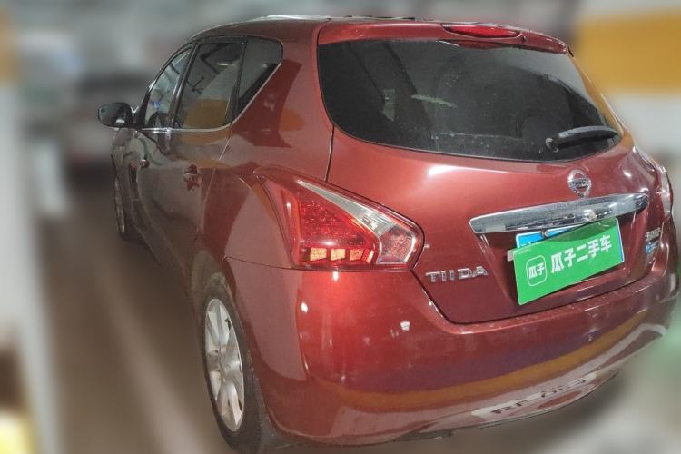 Used Nissan Tiida 2011 1.6L CVT Comfort Model Rear Left 45 Deg