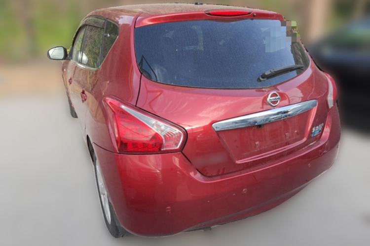 Used Nissan Tiida 2011 1.6L CVT Smart Version Rear Left 45 Deg