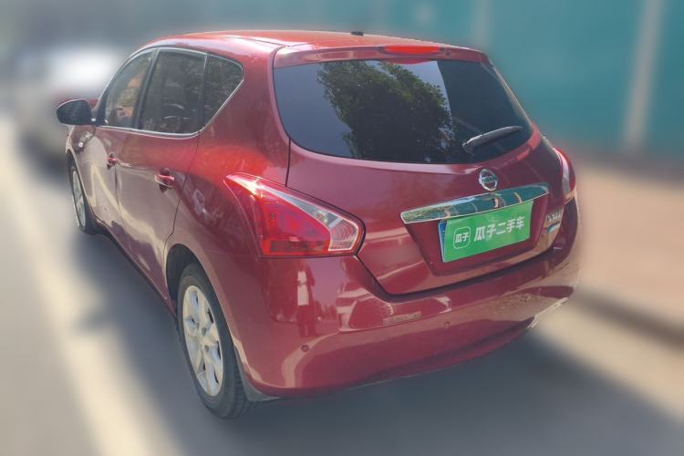 Used Nissan Tiida 2011 1.6L CVT Smart Version Rear Left 45 Deg