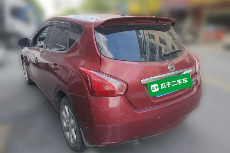 Used Nissan Tiida 2011 1.6L CVT Smart Version Rear Left 45 Deg