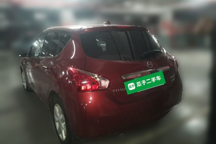 Used Nissan Tiida 2011 1.6L CVT Comfort Model Rear Left 45 Deg