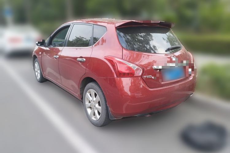 Used Nissan Tiida 2011 1.6L CVT Smart Version Rear Left 45 Deg