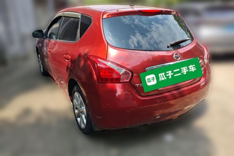Used Nissan Tiida 2011 1.6L CVT Comfort Model Rear Left 45 Deg