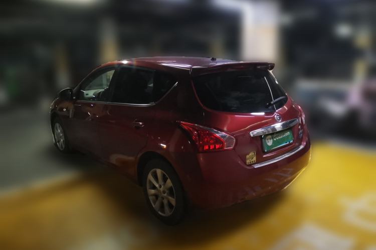 Used Nissan Tiida 2011 1.6L CVT Smart Version Rear Left 45 Deg