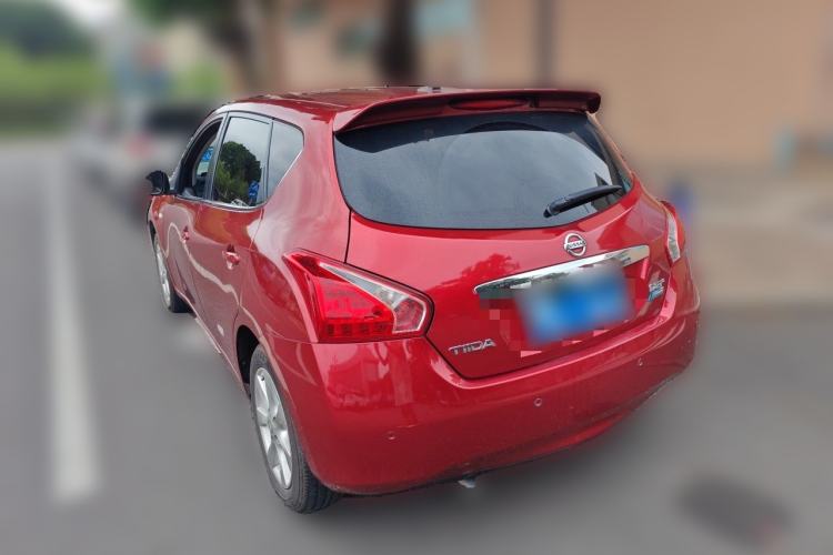 Used Nissan Tiida 2011 1.6L CVT Smart Version Rear Left 45 Deg