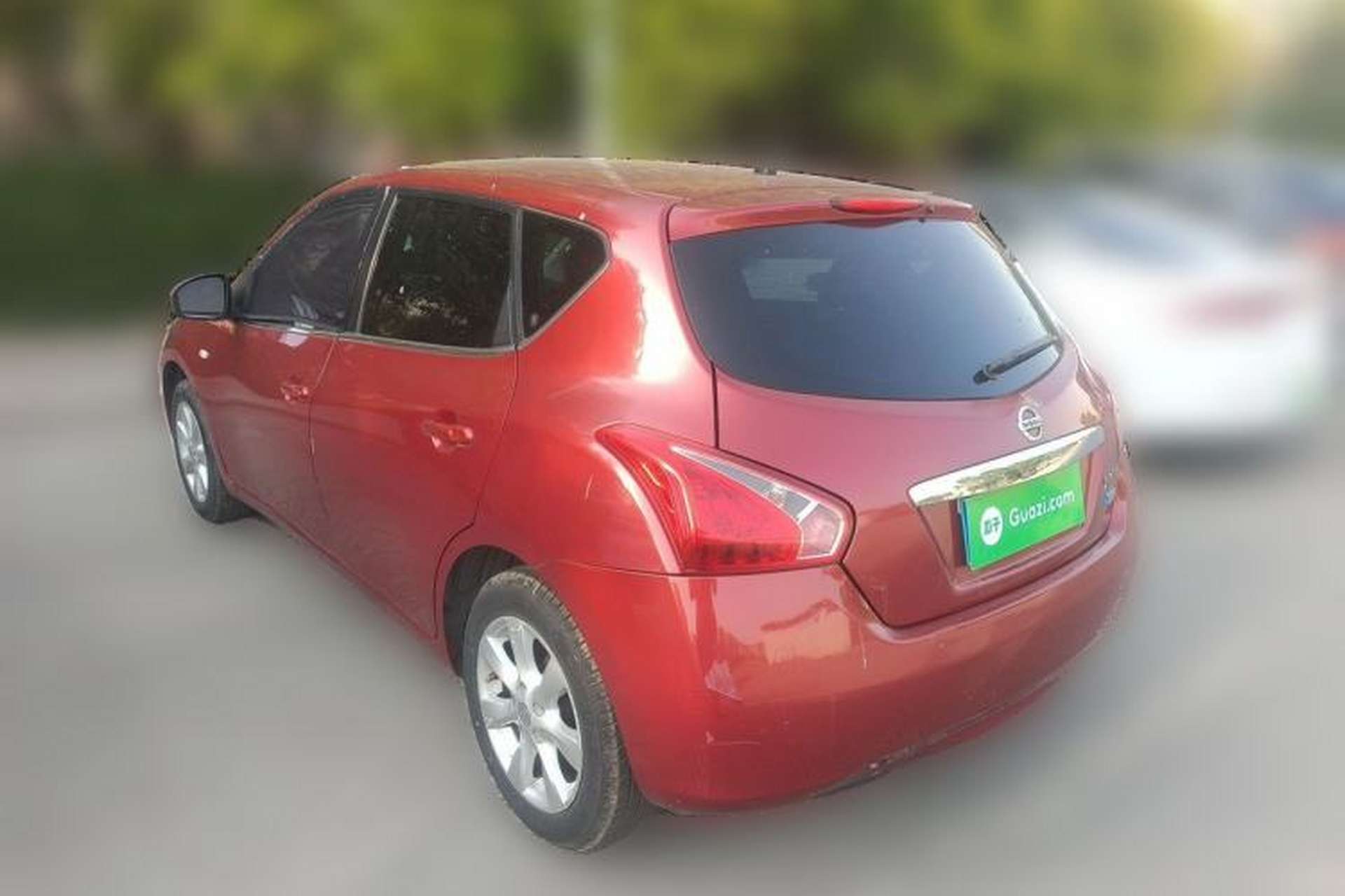 Used Nissan Tiida 2011 1.6L Manual Smart Version Rear Left 45 Deg