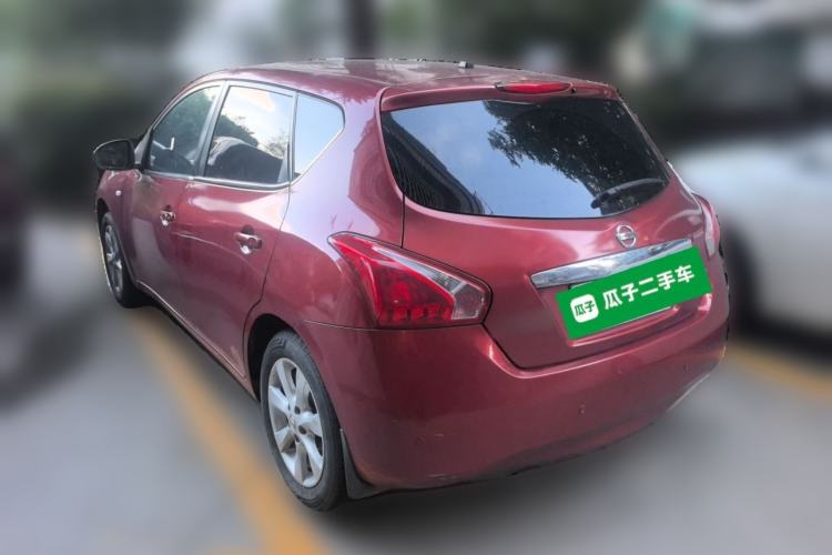 Used Nissan Tiida 2011 1.6L CVT Smart Version Rear Left 45 Deg