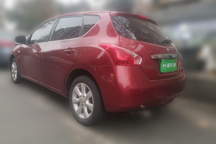 Used Nissan Tiida 2011 1.6L CVT Smart Version Rear Left 45 Deg