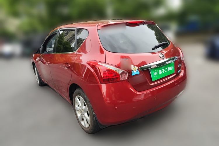 Used Nissan Tiida 2011 1.6L CVT Comfort Model Rear Left 45 Deg