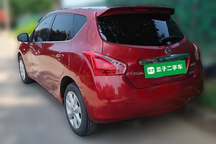 Used Nissan Tiida 2011 1.6L CVT Comfort Model Rear Left 45 Deg