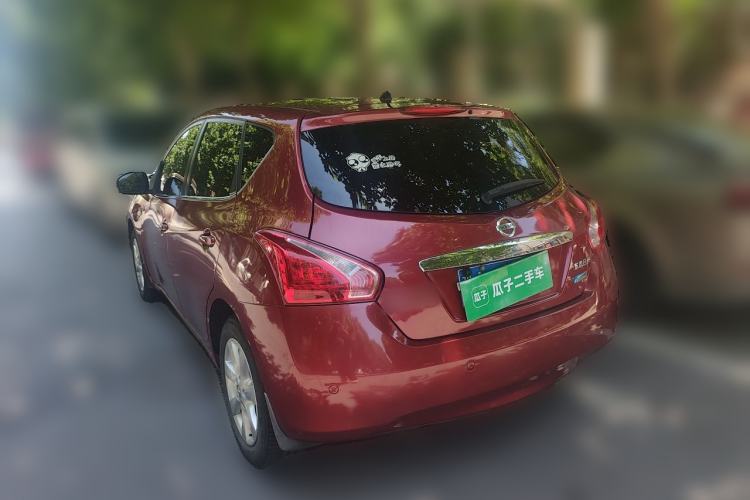 Used Nissan Tiida 2011 1.6L CVT Smart Version Rear Left 45 Deg