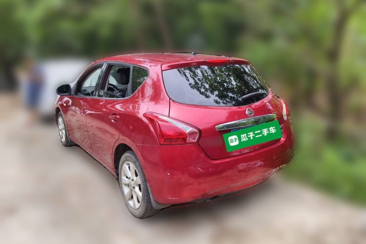 Used Nissan Tiida 2011 1.6L CVT Smart Version Rear Left 45 Deg