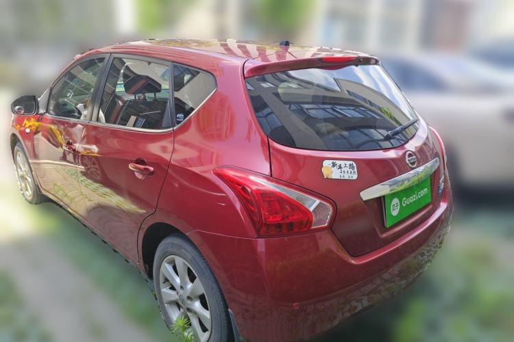 Used Nissan Tiida 2011 1.6L CVT Smart Version Rear Left 45 Deg