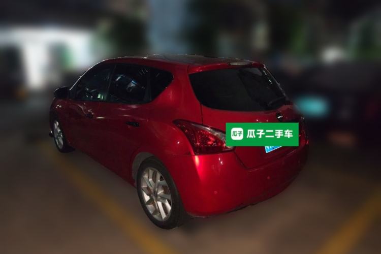 Used Nissan Tiida 2011 1.6T M-CVT Cool Edition Rear Left 45 Deg