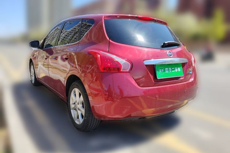 Used Nissan Tiida 2011 1.6L CVT Smart Version Rear Left 45 Deg