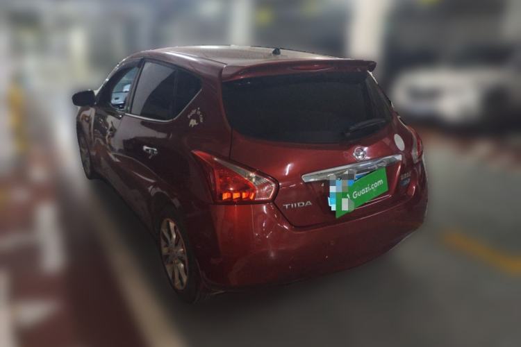Used Nissan Tiida 2011 1.6L CVT Comfort Model Rear Left 45 Deg