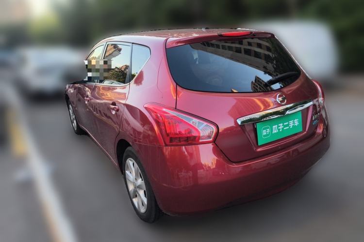 Used Nissan Tiida 2011 1.6L CVT Smart Version Rear Left 45 Deg