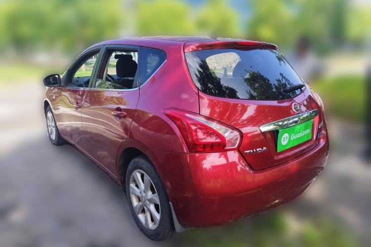 Used Nissan Tiida 2011 1.6L CVT Comfort Model Rear Left 45 Deg