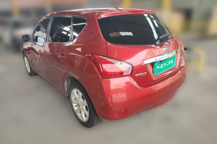 Used Nissan Tiida 2011 1.6L CVT Comfort Model Rear Left 45 Deg