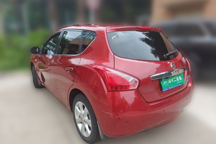 Used Nissan Tiida 2011 1.6L CVT Smart Version Rear Left 45 Deg