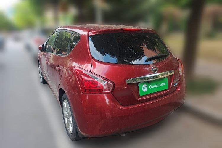 Used Nissan Tiida 2011 1.6L Manual Comfort Edition Rear Left 45 Deg