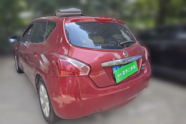 Used Nissan Tiida 2011 1.6L CVT Comfort Model Rear Left 45 Deg