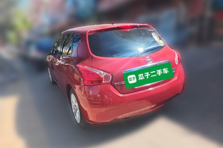 Used Nissan Tiida 2011 1.6L CVT Smart Version Rear Left 45 Deg