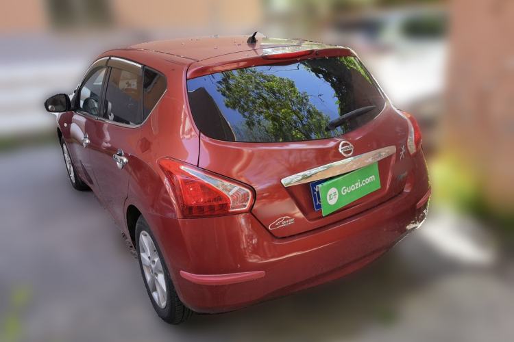 Used Nissan Tiida 2011 1.6L CVT Comfort Model Rear Left 45 Deg