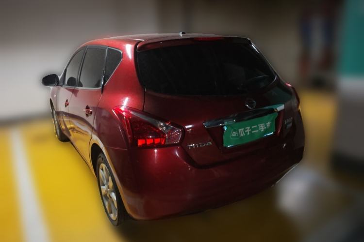 Used Nissan Tiida 2011 1.6L CVT Comfort Model Rear Left 45 Deg