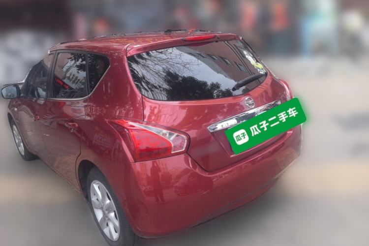 Used Nissan Tiida 2011 1.6L CVT Smart Version Rear Left 45 Deg