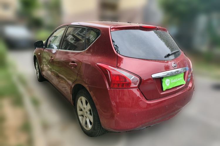 Used Nissan Tiida 2011 1.6L CVT Comfort Model Rear Left 45 Deg