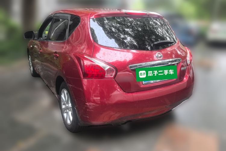 Used Nissan Tiida 2011 1.6L CVT Smart Version Rear Left 45 Deg