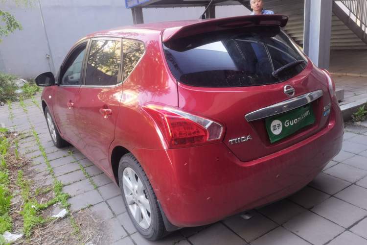 Used Nissan Tiida 2011 1.6L CVT Comfort Model Rear Left 45 Deg