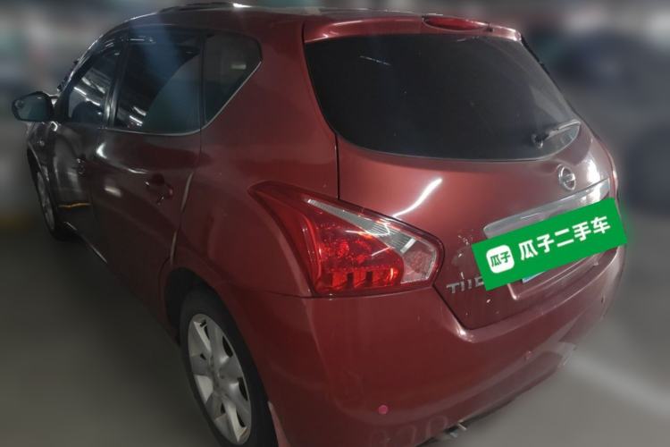 Used Nissan Tiida 2011 1.6L CVT Smart Version Rear Left 45 Deg