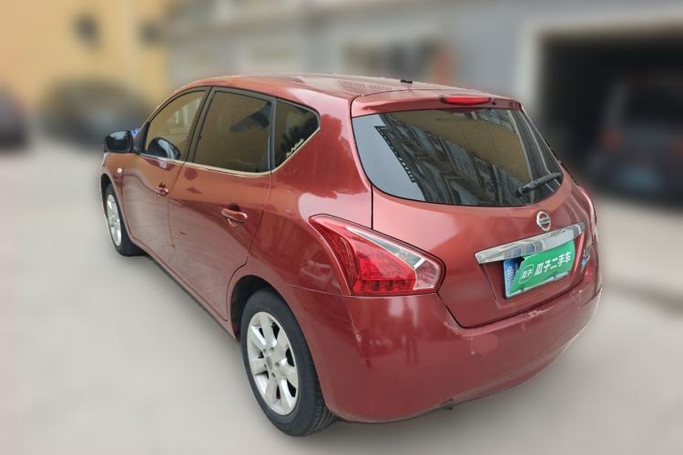 Used Nissan Tiida 2011 1.6L CVT Comfort Model Rear Left 45 Deg