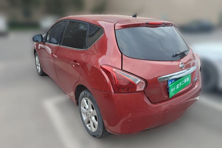 Used Nissan Tiida 2011 1.6L CVT Smart Version Rear Left 45 Deg