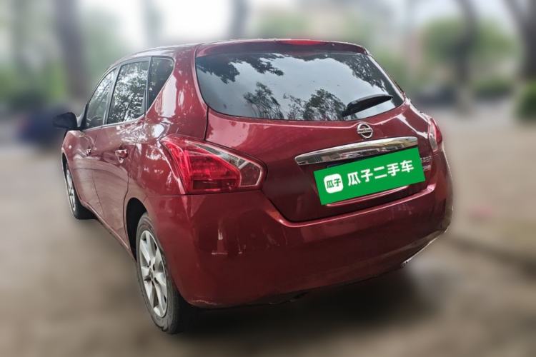 Used Nissan Tiida 2011 1.6L CVT Comfort Model Rear Left 45 Deg